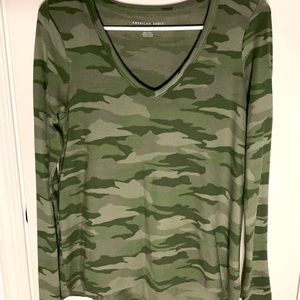 American Eagle Camo Long Sleeve